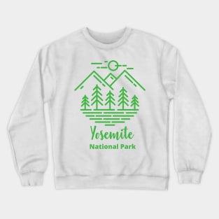 Yosemite National Park Crewneck Sweatshirt